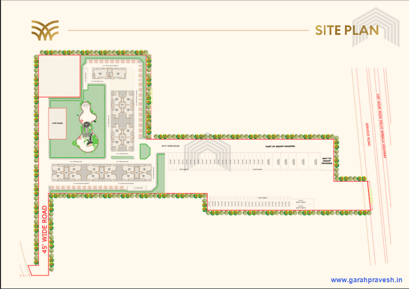 Site Plan Genesis Heights