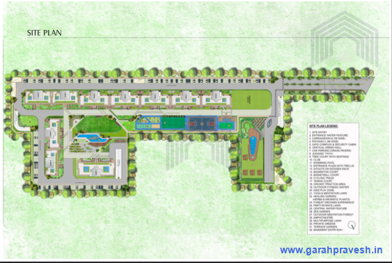 Site Plan VAMANA ARVINDAM